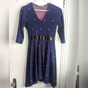 Meemoza cotton sweater dress with open back ❤️🤍
